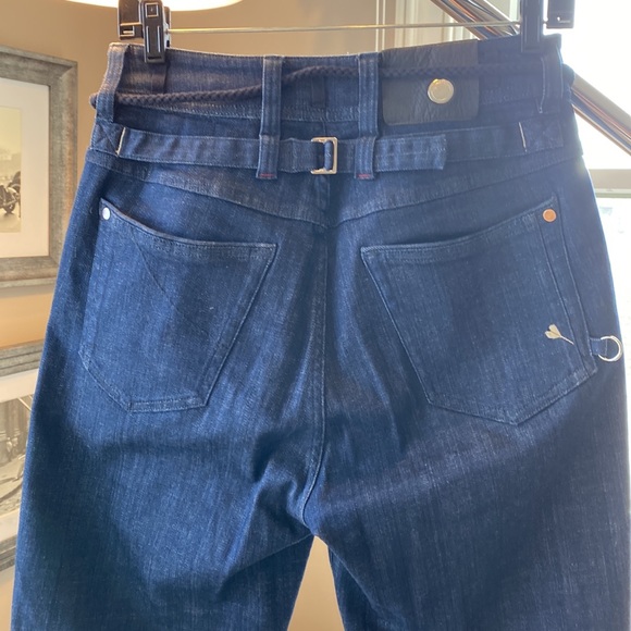 HIGH Tech Highwaisted Jeans with belt superb detailing Mint condition - Picture 4 of 15